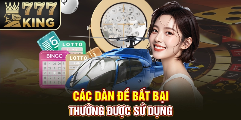 Các dàn đề bất bại thường được sử dụng