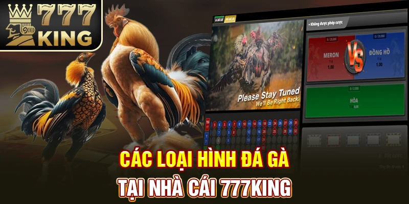 Các loại hình đá gà tại nhà cái 777King